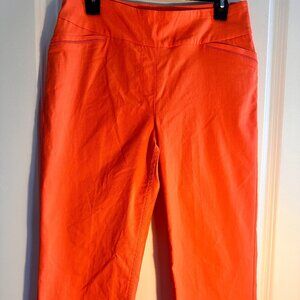 Westbound Orange Capris Size 10